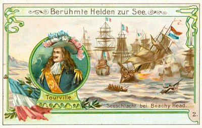 Anne Hilarion de Tourville, francouzský admirál, a bitva u Beachy Head od European School