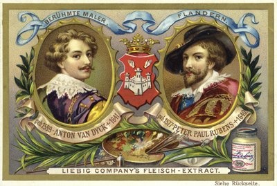 Anthony van Dyck a Peter Paul Rubens, vlámští umělci od European School
