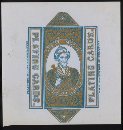 Umělecká díla pro hrací karty (litho) od European School