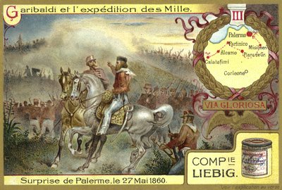 Útok na Palermo, Sicílie, 27. května 1860 od European School