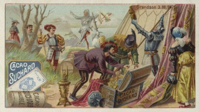 Bitva u Grandson, Švýcarsko, 3. března 1476 od European School