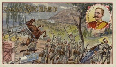Britský generál Sir William Penn Symons smrtelně zraněn v bitvě u Glencoe, búrská válka, 20. října 1899 od European School
