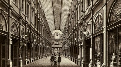 Brusel/Brusel: Galleries St Hubert (litho) od European School
