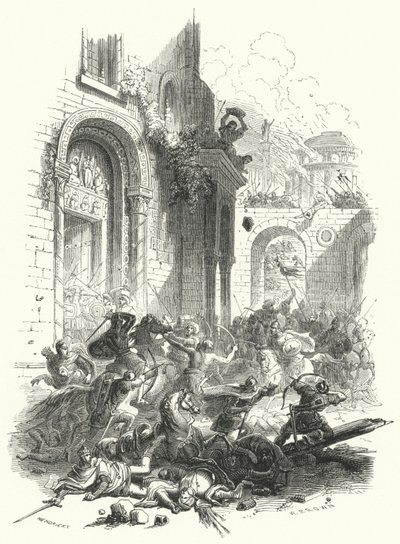 Dobytí Konstantinopole Turky od European School