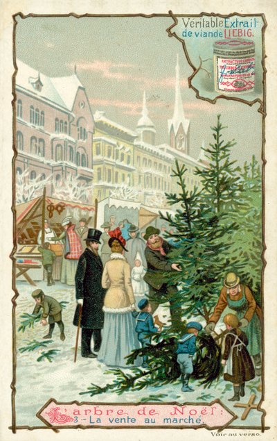 Vánoční strom (chromolitho) od European School