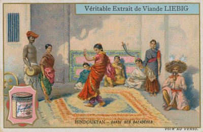 Tanec tančících dívek v Hindustanu od European School