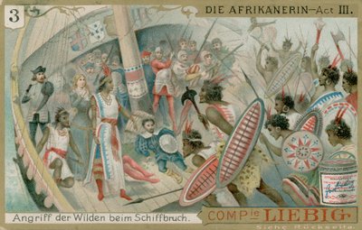 Die Afrikanerin: Akt 3 od European School