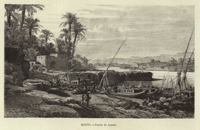 Egypt – přístav Asuán od European School