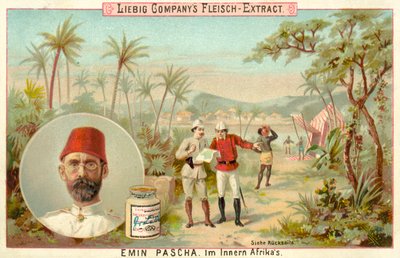 Emin Pasha ve střední Africe (chromolitho) od European School