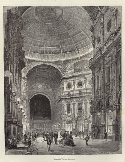 Galerie Vittorio Emanuele II od European School