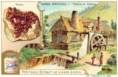 Brusírny drahokamů v Čechách (chromolitho) od European School
