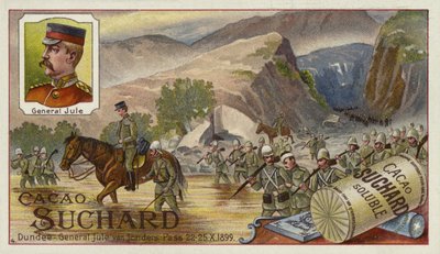 Vojska generála Yulese v průsmyku Jonders, búrská válka, 22.–25. října 1899 od European School