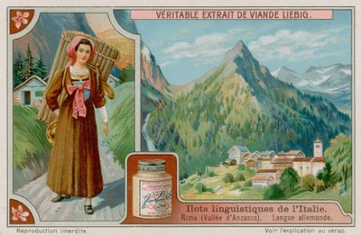 Německy mluvící Rima v údolí Valle dAnzusca od European School
