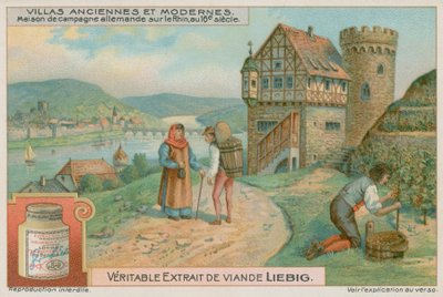 Německá vila na Rýně v 16. století od European School
