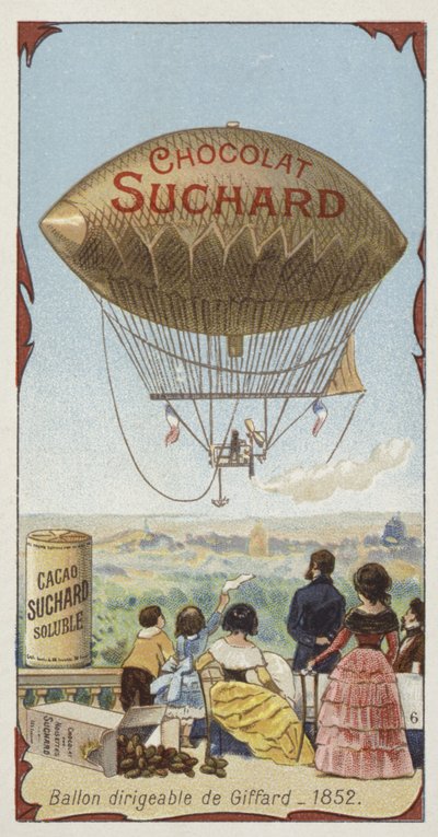 Giffardsova řiditelná vzducholoď, 1852 od European School