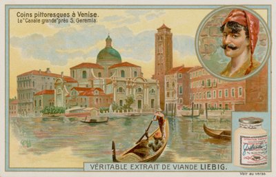 Canal Grande poblíž San Geremia od European School