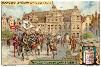Green Gate, Danzig (chromolitho) od European School