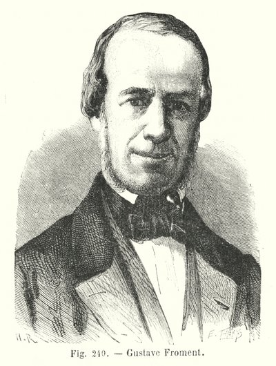 Gustave Froment (rytina) od European School