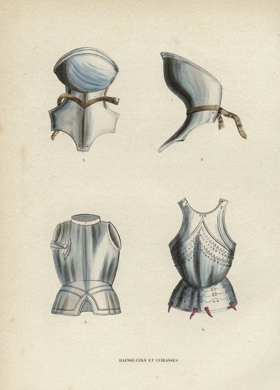 Gorgets And Breastplates (barevné rytí) od European School