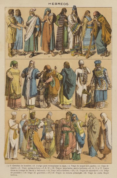 Hebreos (barva litho) od European School