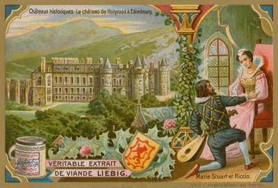 Holyroodský palác v Edinburghu od European School