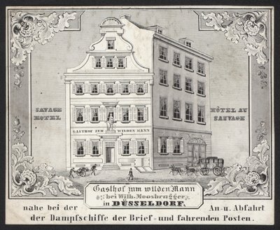 Hotel Trade Card od European School