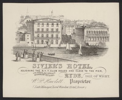 Hotel Trade Card od European School