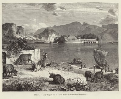 Itálie – jezero Maggiore, s Isola Bella a Isola dei Pescatori od European School