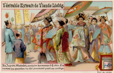 Japonské ženy v Matsuri od European School