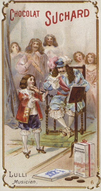 Jean-Baptiste Lully, francouzský hudebník a skladatel, jako dítě od European School