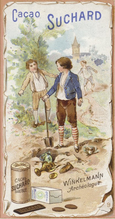 Johann Joachim Winckelmann, německý archeolog a historik, jako dítě od European School
