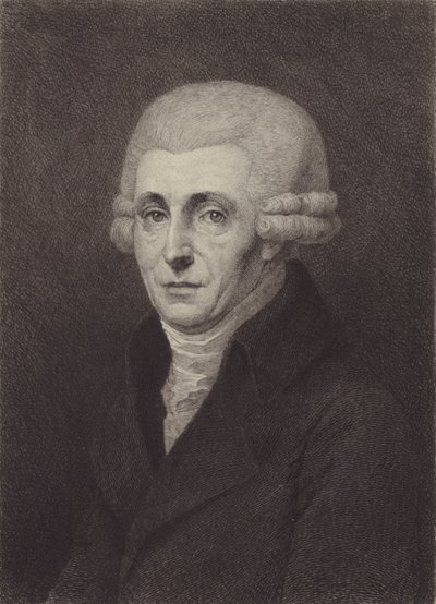 Josef Haydn (rytina) od European School