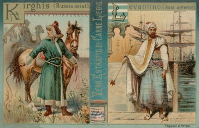 Kirghis a Levantine od European School