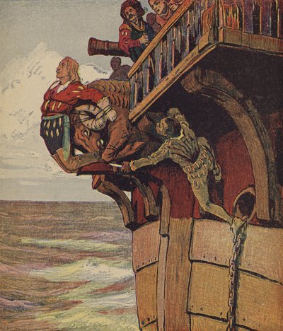 Klaus Störtebeker (barevná litografie) od European School