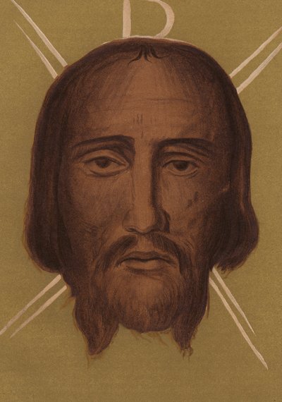 Podobnost Ježíše Krista: Silvestra v Římě (chromolit). od European School