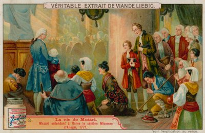 Mozartova léta Allegriho Miserere v Římě od European School
