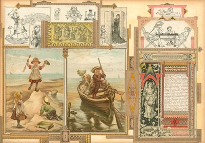 Stránka ze Sammelsurium Volume II (tištěný materiál) od European School