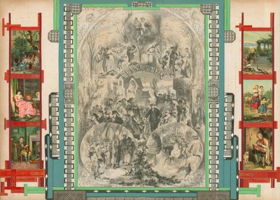 Stránka ze Sammelsurium, svazek IV (tištěný materiál) od European School