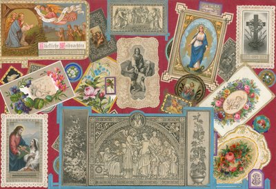 Stránka ze Sammelsurium, svazek IX (tištěný materiál) od European School