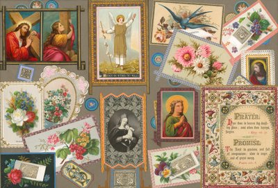 Stránka ze Sammelsurium, svazek IX (tištěný materiál) od European School