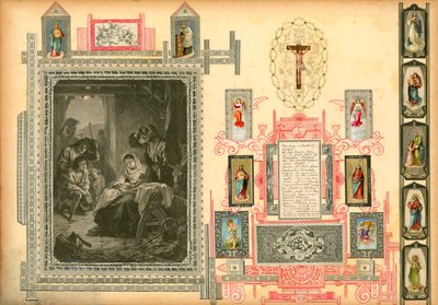 Stránka ze Sammelsurium Volume I (tištěný materiál) od European School