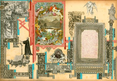 Stránka ze Sammelsurium Volume I (tištěný materiál) od European School