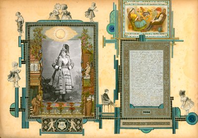 Stránka ze Sammelsurium Volume I (tištěný materiál) od European School