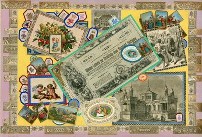 Stránka z VIII. dílu Sammelsuria (tištěný materiál) od European School