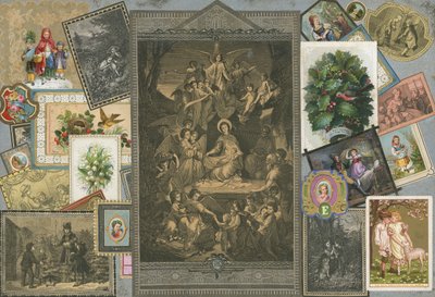 Stránka ze Sammelsurium, svazek VI (tištěný materiál) od European School