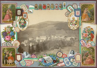 Stránka z knihy Sammelsurium, svazek V (tištěný materiál) od European School