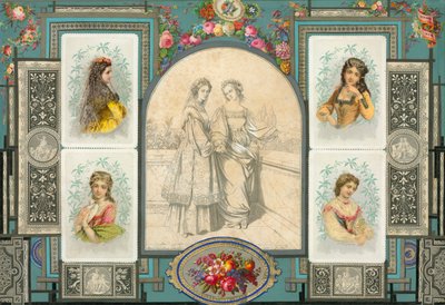 Stránka z knihy Sammelsurium, svazek V (tištěný materiál) od European School