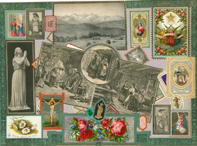Stránka ze Sammelsurium, svazek XI (tištěný materiál) od European School
