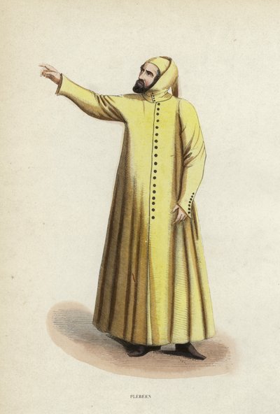 Plebeen (barevná rytina) od European School