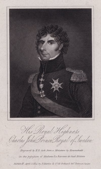 Princ Karel Jan Švédský, pozdější král Karel Jan XIV od European School